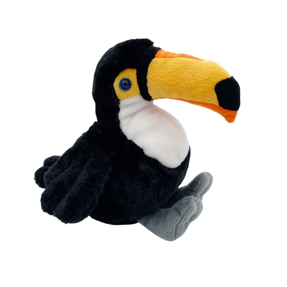 GANZ Webkinz HM223 Toco Toucan Bird Plush Stuffed Animal NO CODE